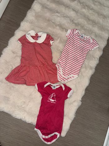 Lot fille petit bateau 6 mois
