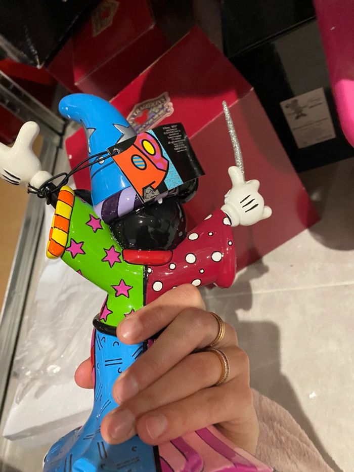 Figurine disney britto mickey magicien - photo numéro 5
