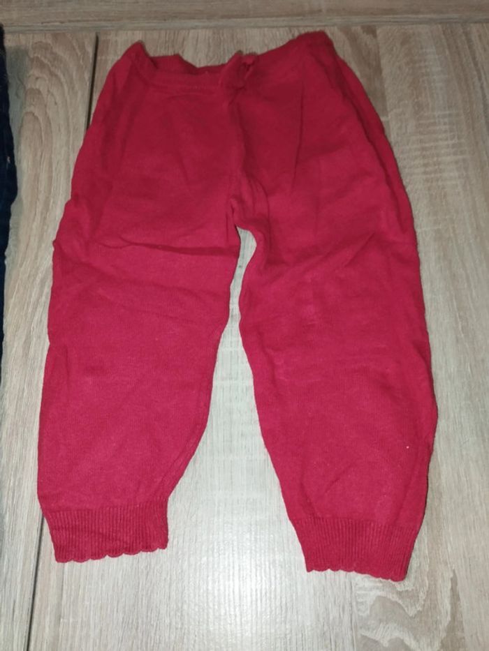 Pantalon rouge Jacadi 24mois