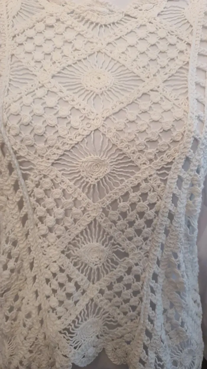 Débardeur crochet bohème - photo numéro 2