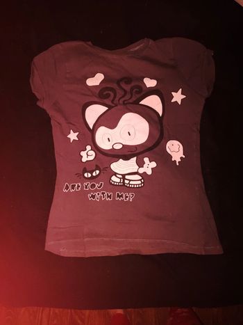 Tee-shirt gris Jennyfer L