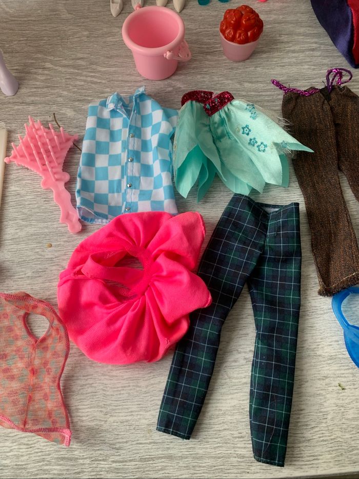 Lot d’accessoires Barbie et autres poupées - photo numéro 8