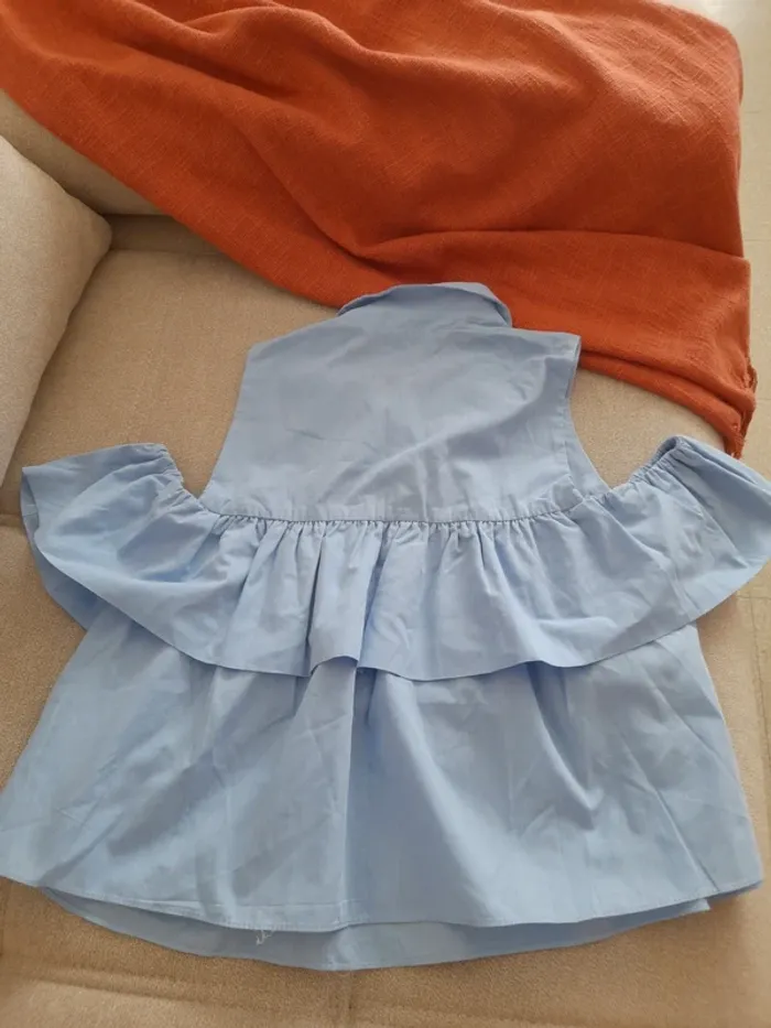 Blouse épaules dénudées neuve Zara - photo numéro 4