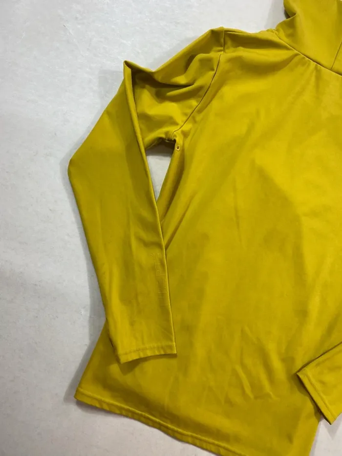 Sous-pull équitation LeMieux liberte taille 42 – jaune moutarde - photo numéro 2