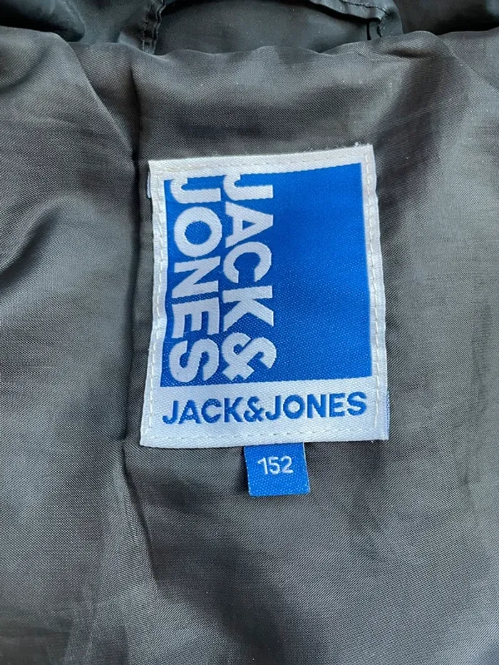 Doudoune sans manches jack et jones noire enfant - photo numéro 3