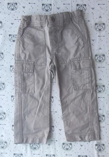 Pantalon gris taille 23 mois ( 86cm )
