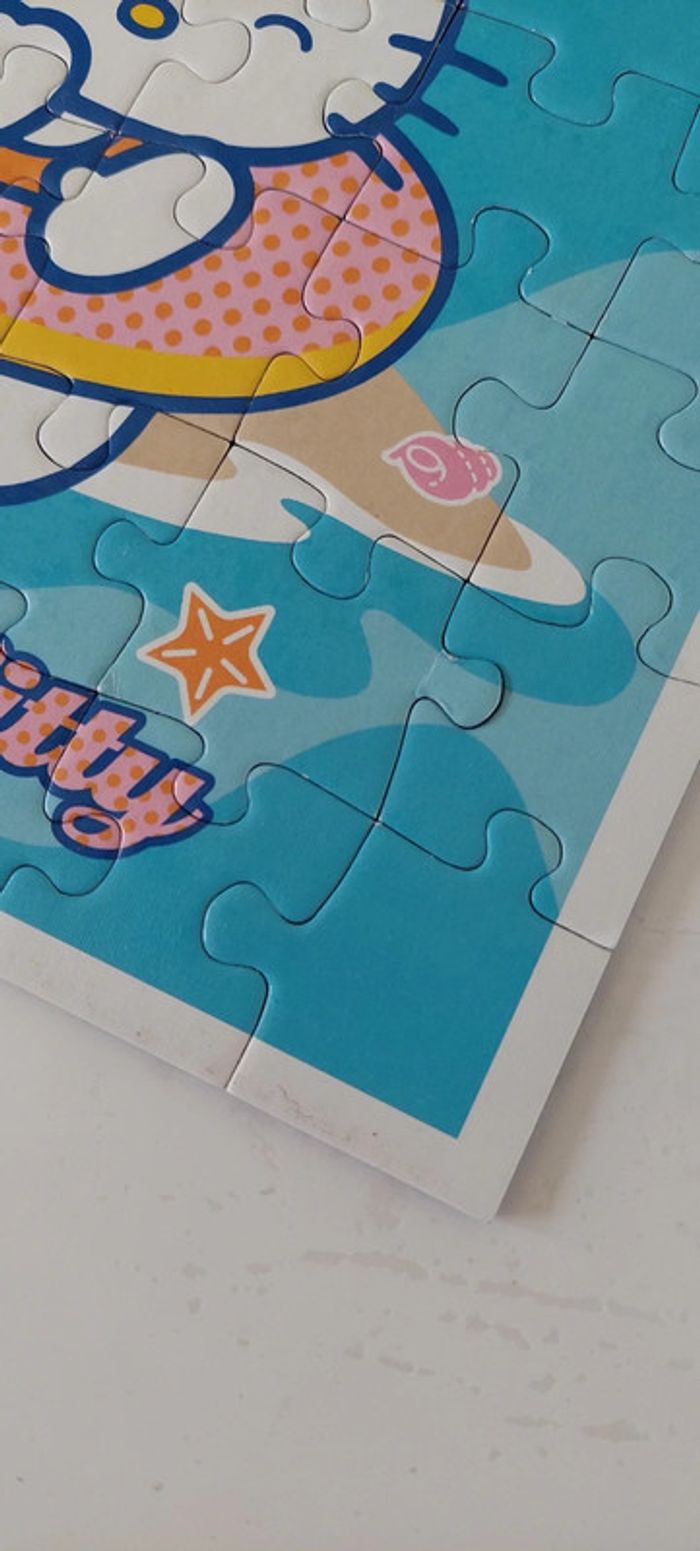 Lot de 4 puzzles Hello Kitty - photo numéro 4