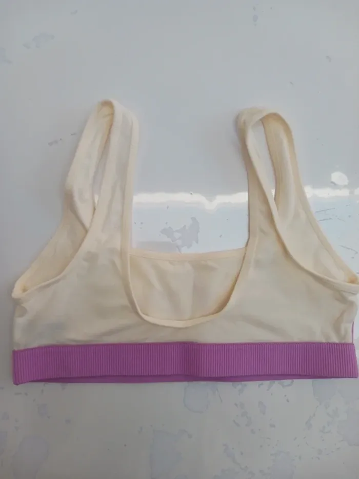 Brassière sans armatures violet Taille S Stitch Undiz - photo numéro 2