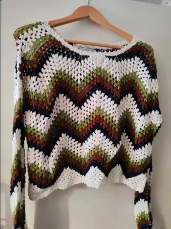 Pull over taille M Mango Handmade