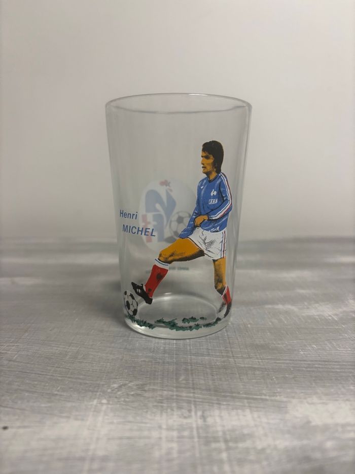 Vintage lot de 4 verres collector FFF football 1978 - photo numéro 5