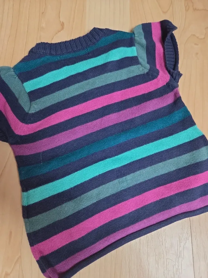 Pull 3mois fille vertbaudet - photo numéro 3