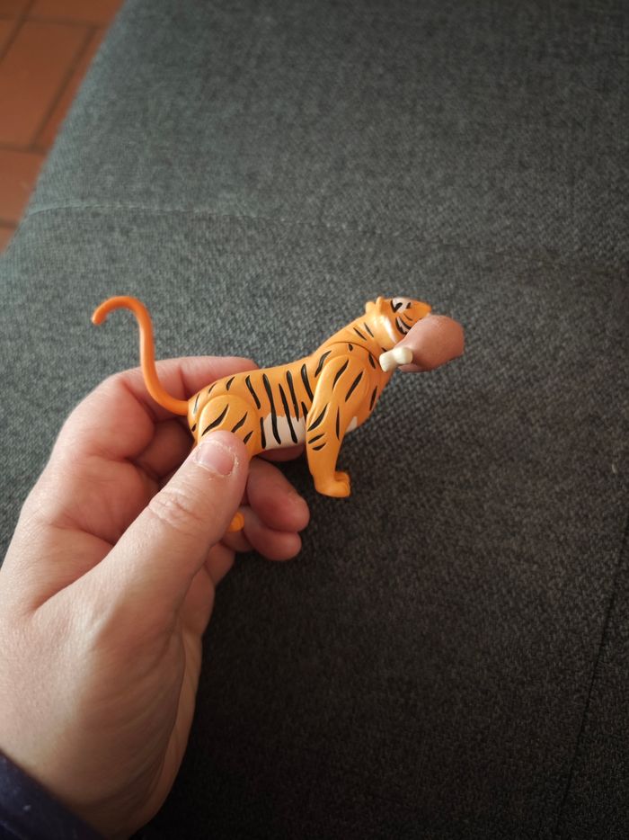 Playmobil wiltopia Tigre 🐅 et sa proie - photo numéro 3