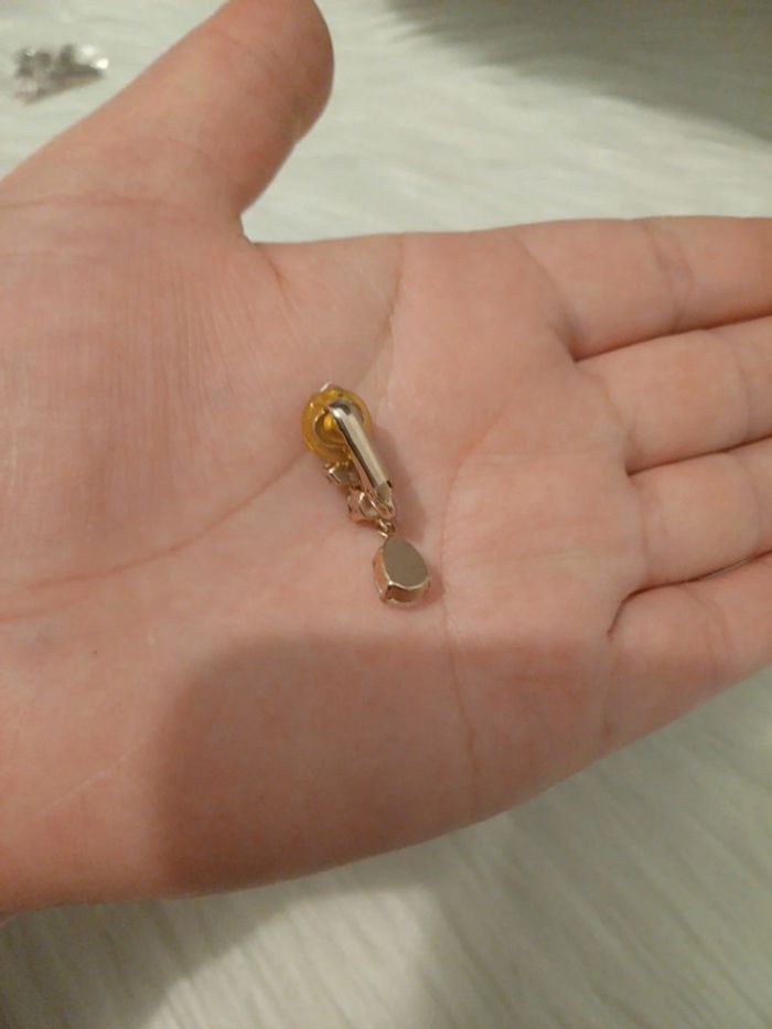 Clips d'oreilles en acier inoxydable - photo numéro 6