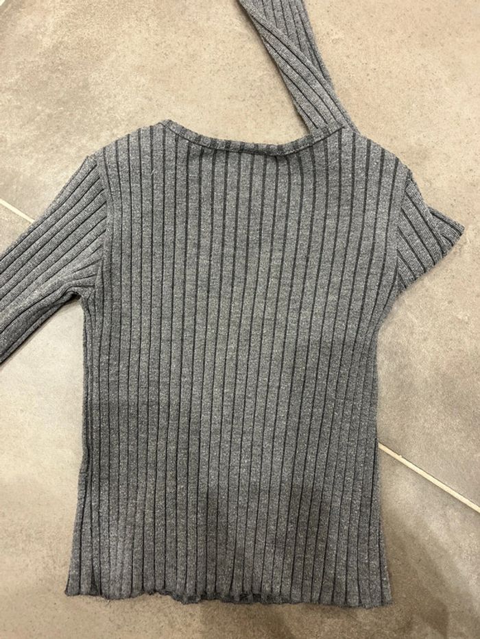 Tee-shirt côtelé Zara 5ans - photo numéro 5