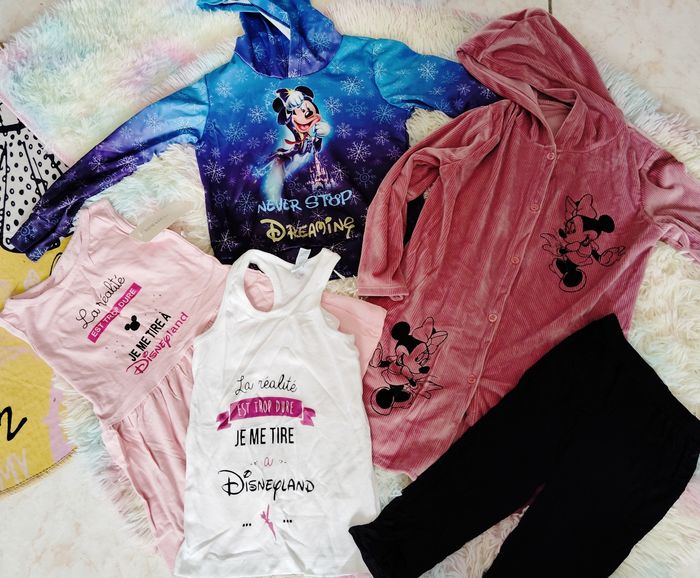 Lot 6 ans Minnie Disneyland mickey ensemble 