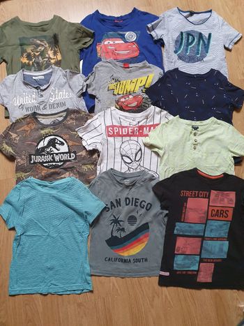 Lot de 12 t-shirts manches courtes