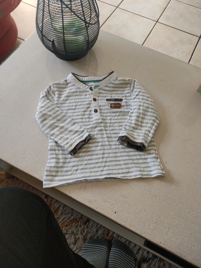 # Haut manches longues 12 mois