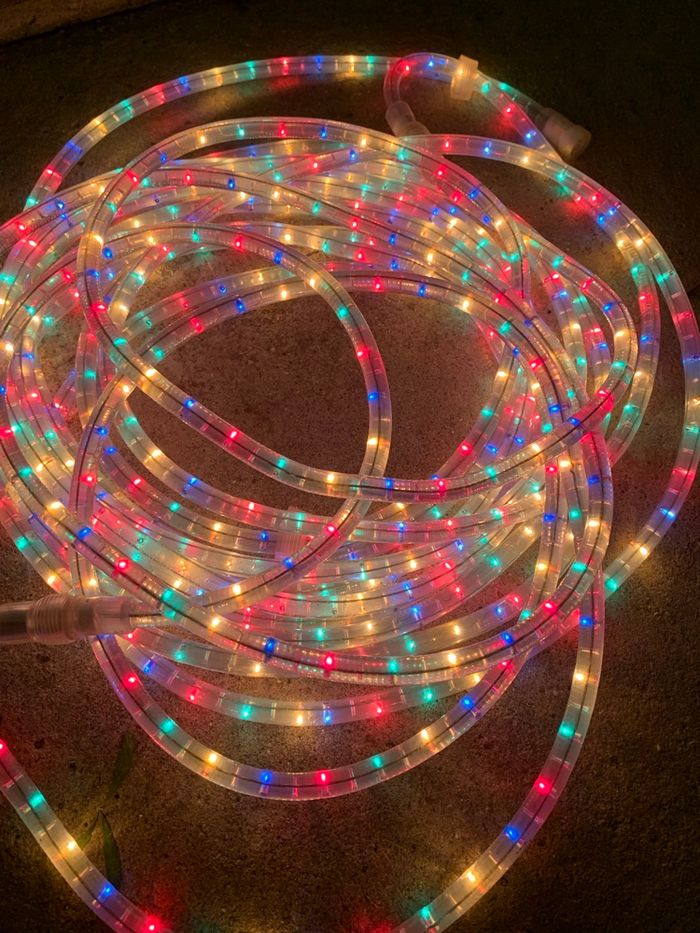 Guirlande lumineuse multicolore – 15 mètres – Extérieur (IP44) - photo numéro 2