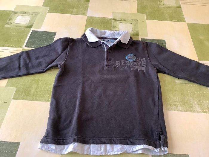 Polo manches longues NKY 6 ans