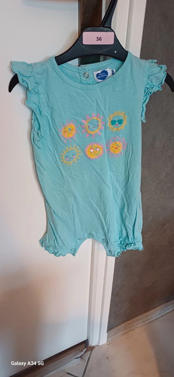 Lot de 3 Barboteuses 18 mois - photo numéro 2