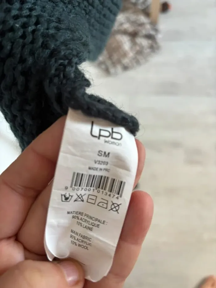 Pull tunique sans manche femme LPB taille S/M - photo numéro 8