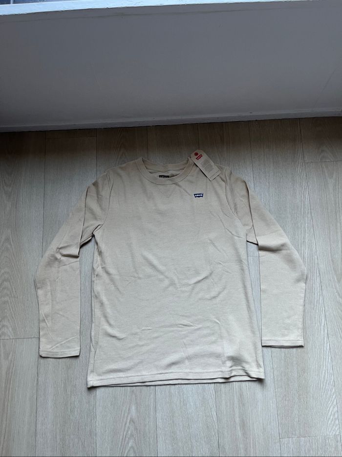 T-shirt à mange longue beige  LEVI ´S   176 cm