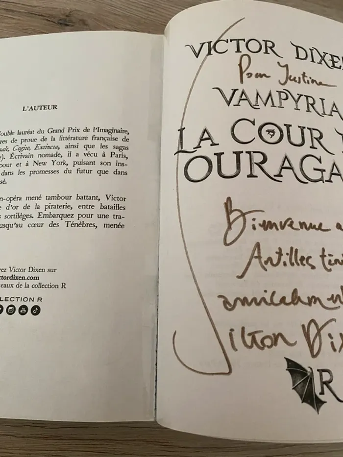 La cour des ouragans Vampyria de Victor Dixen - photo numéro 3