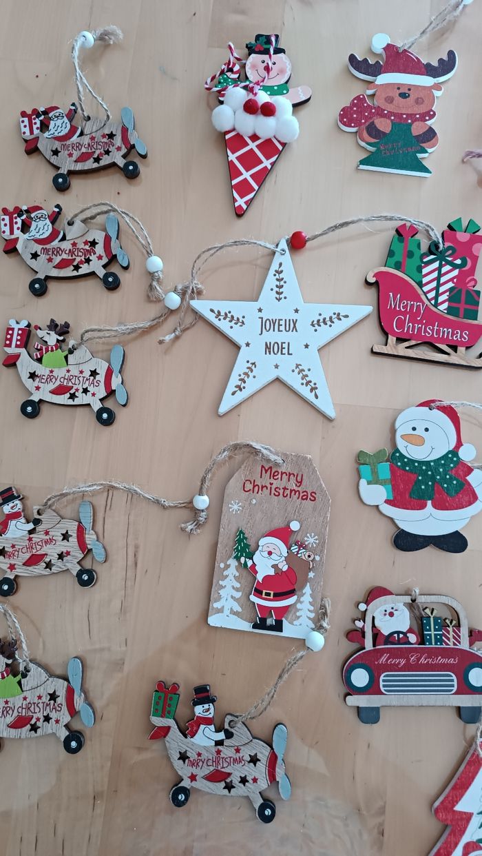 Lot de décoration de Noël - photo numéro 3