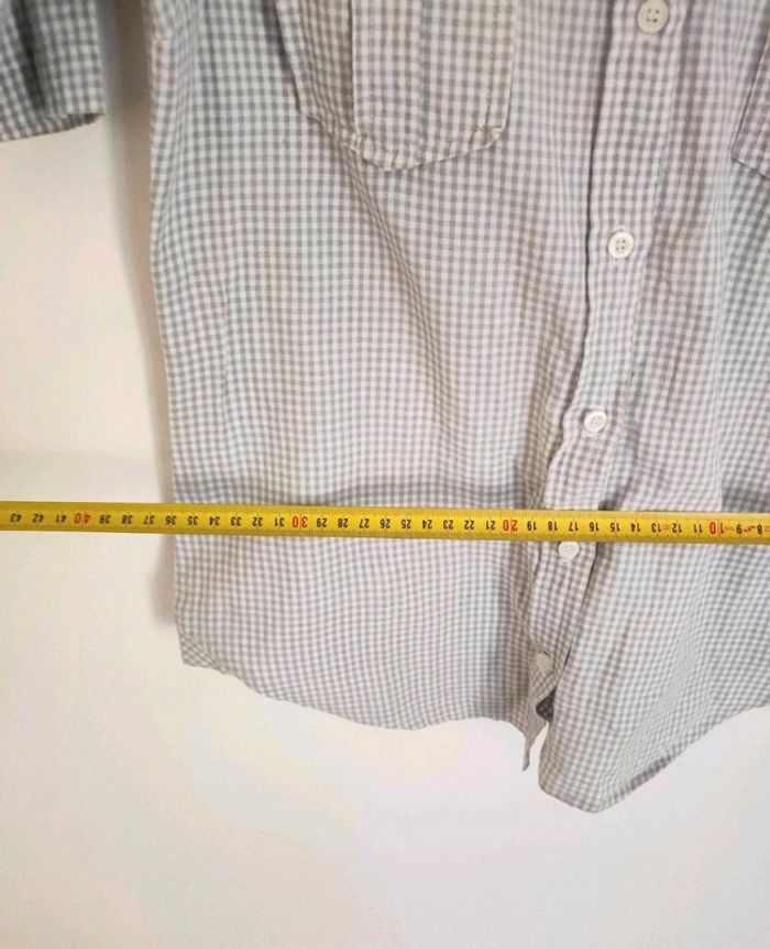 Chemise à carreaux Etam manches courtes - Dressing trié par tailles - photo numéro 2