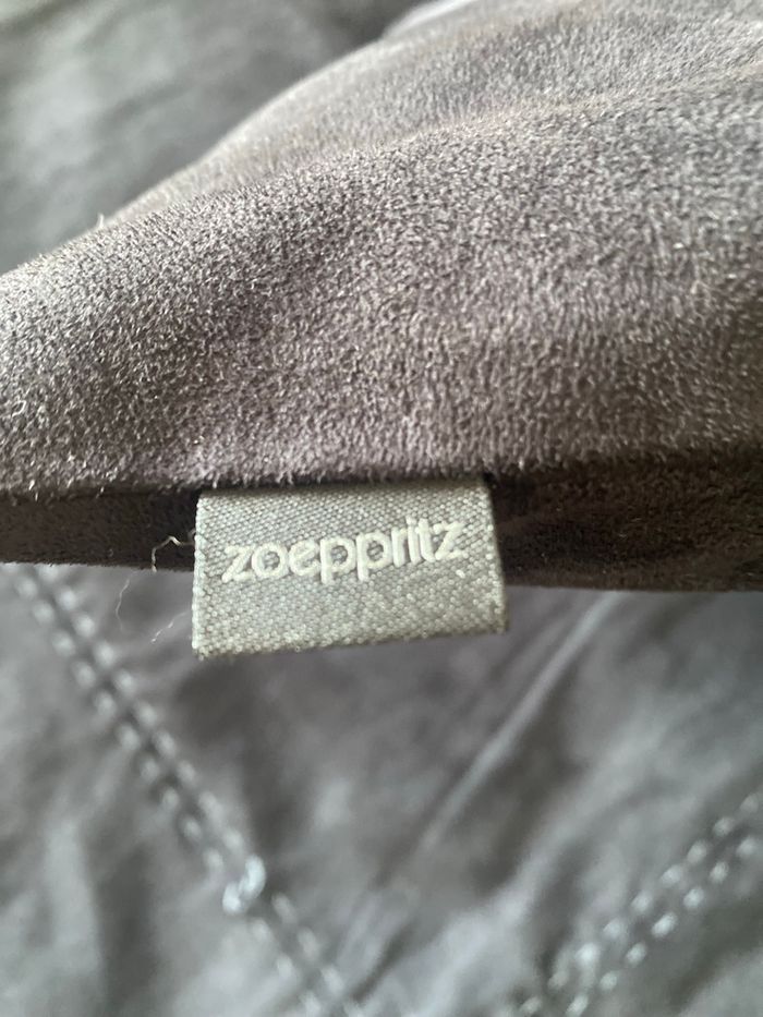 Plaid en Alcantara noir et deux coussins  Zoeppritz - photo numéro 4