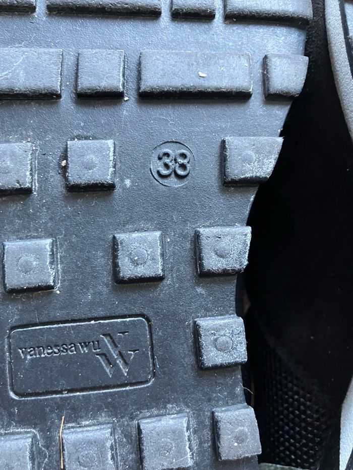 Basket Vanessa Wu noire femme taille 38 - photo numéro 10