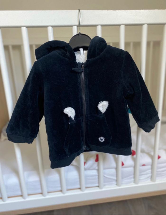 Veste velours 9 mois