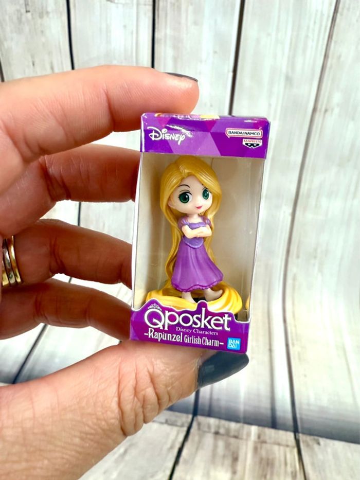 Mini Figurine Disney Qposket Raiponce (rapunzel) - Gashapon Disney Japon - photo numéro 4