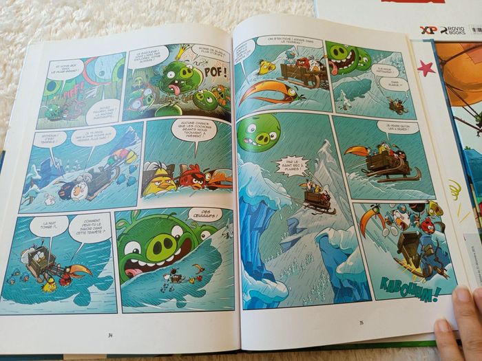 Lot de 3 BD Angry Birds Le Lombard - photo numéro 3