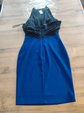 Robe Mini Lipsy Bleue, Taille M