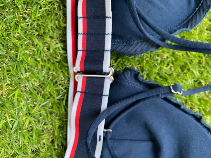 Maillot de bain 2 pièces bleu marine Taille XS - photo numéro 6