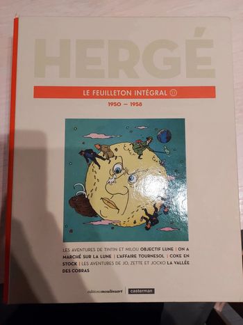 Livre, le feuilleton intégral Tintin 1950 1958