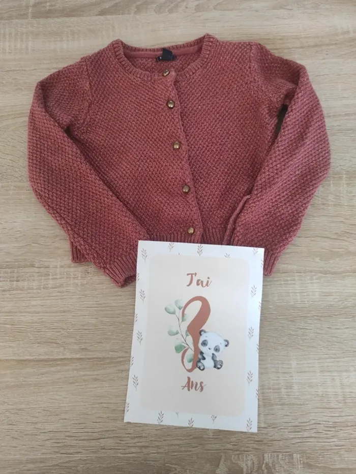 Gilet fille kiabi