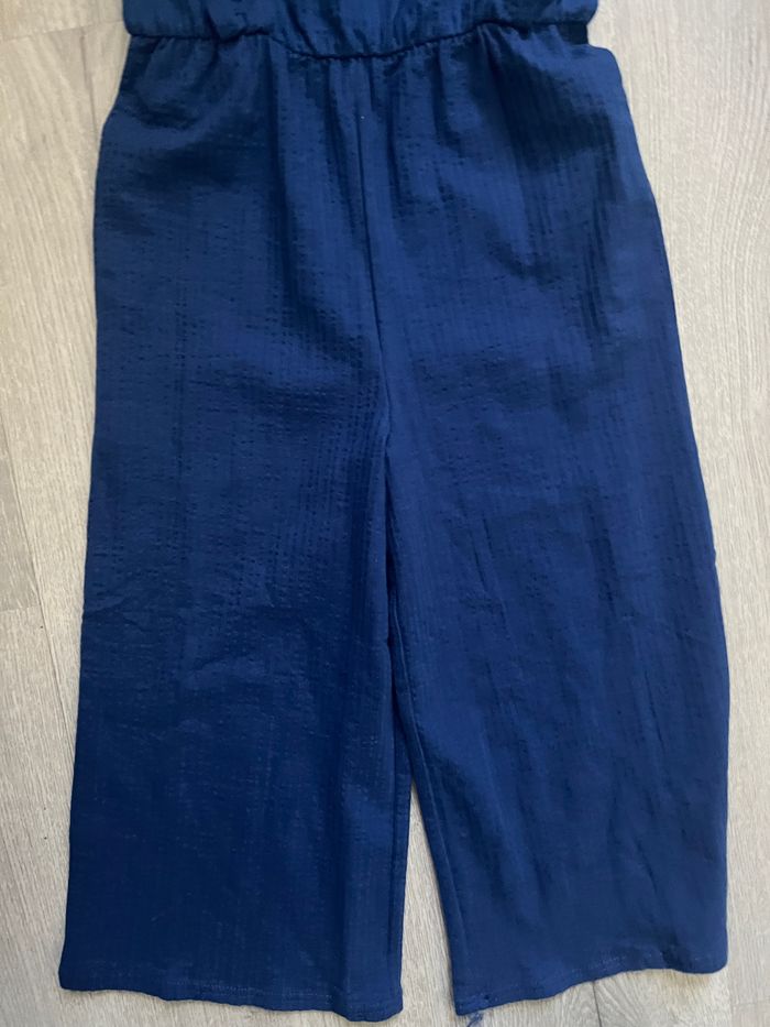 Combinaison pantalon été fille bleu marine 4 ans Okaïdi - photo numéro 2