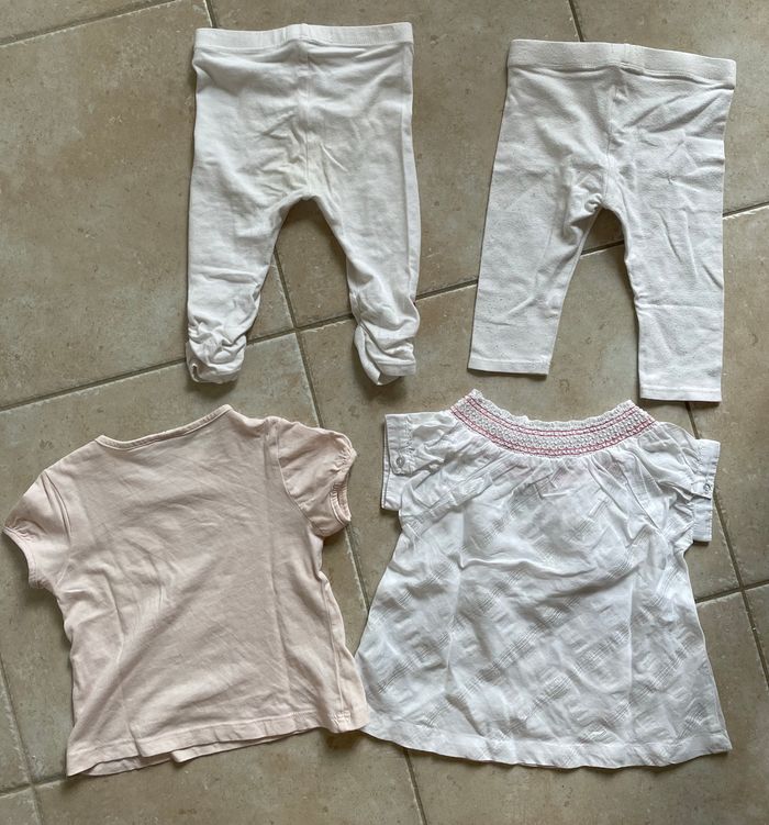 Lot de 2 t-shirts manches courtes et 2 leggings - photo numéro 2
