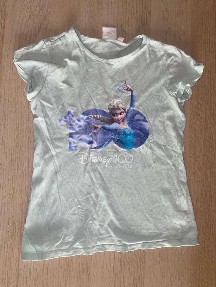 T-shirt reine neiges elsa Queen Disney 100 8 ans fille