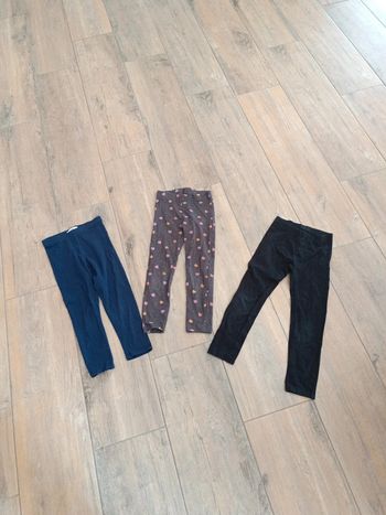 Lot de 3 leggings 6 ans
