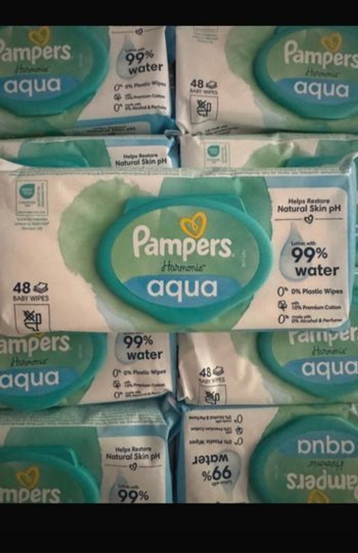 Lingettes Pampers Harmonie Aqua