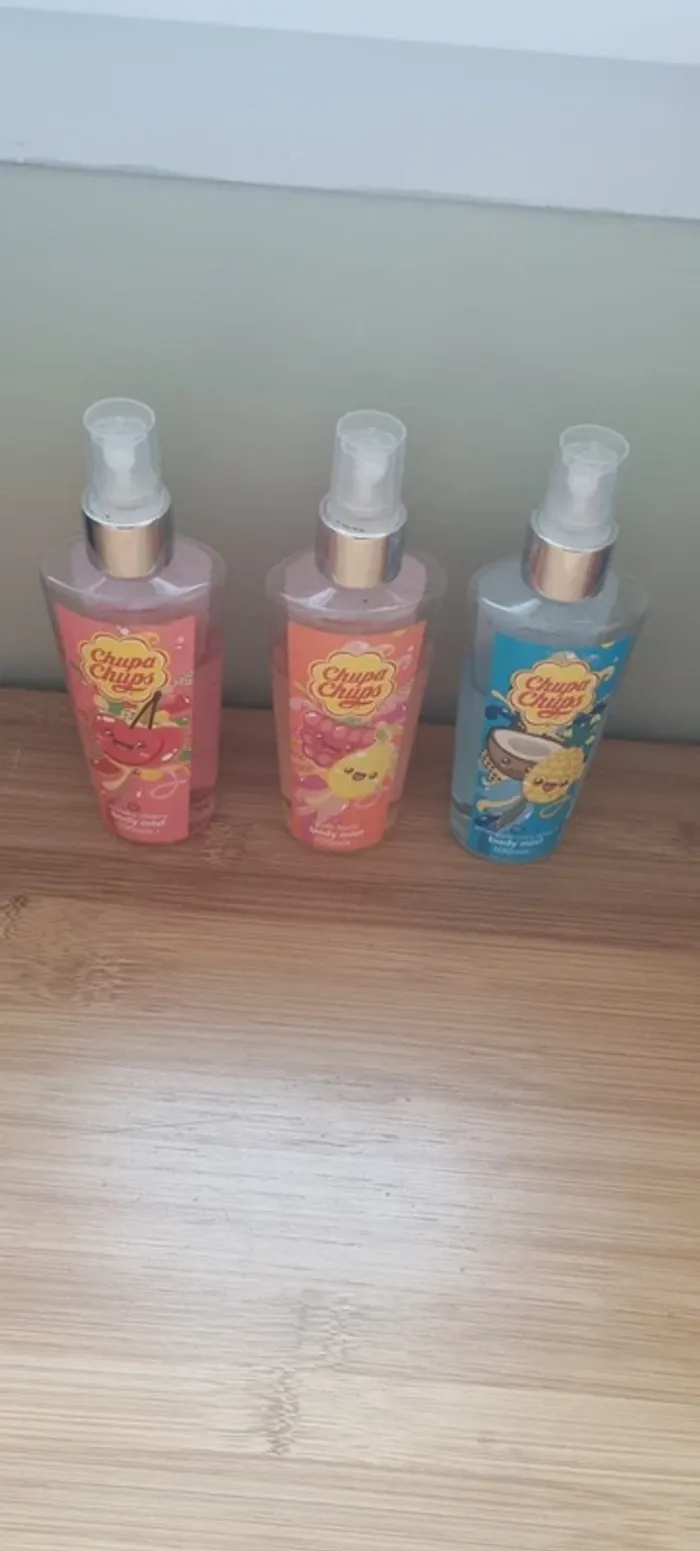 Lot de 3 brumes Chupa Chups