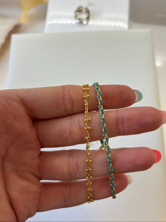 Lot de 2 bracelets Victoria bijoux - photo numéro 2