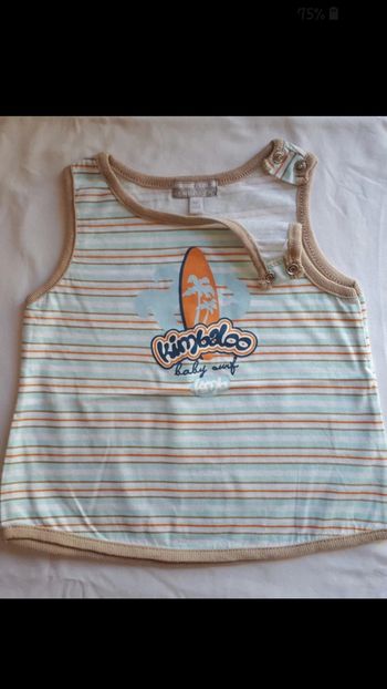 T-shirt sans manches / débardeur 12 mois