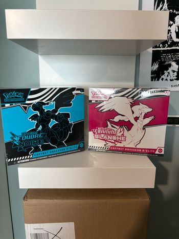 Lot de deux ETB ev10.5 Noir et Blanc