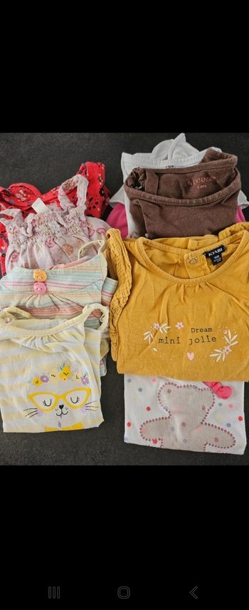 Lot t shirts et débardeurs