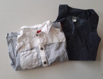 Chemise avec blaireau 3 ans