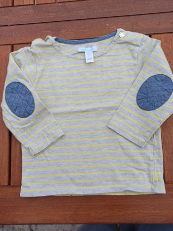 Maillot jaune et gris